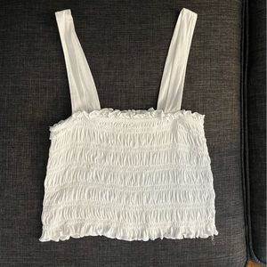 American Eagle Crop Top, Small, White